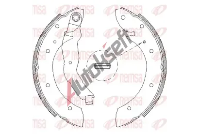 REMSA Brzdov� pakny RMS 4396.00, RE 4396.00