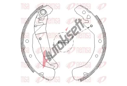 REMSA Brzdov� pakny RMS 4422.00, RE 4422.00