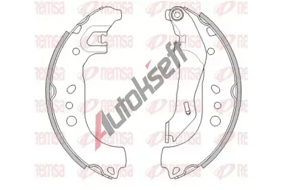 REMSA Brzdov� pakny RMS 4445.00, 4445.00