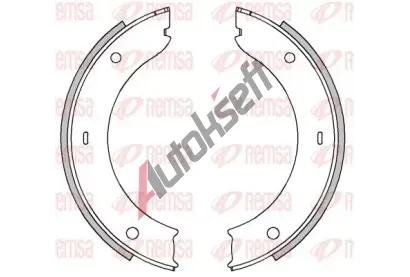 REMSA Brzdová čelist, parkovací brzda RMS 4449.00, 4449.00 REMSA Brzdová čelist, parkovací brzda RMS 4449.00, 4449.00