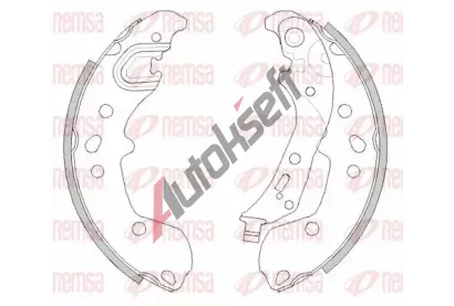 REMSA Brzdov pakny RMS 4498.00, 4498.00