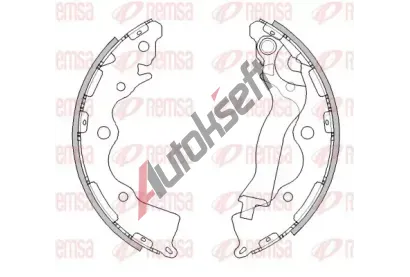 REMSA Brzdov� pakny RMS 4525.00, 4525.00