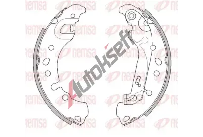 REMSA Brzdov pakny RMS 4527.00, 4527.00