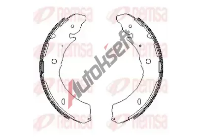 REMSA Brzdov pakny RMS 4549.00, 4549.00