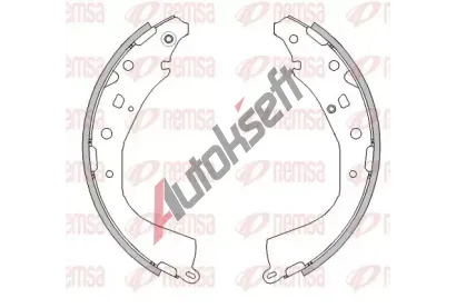 REMSA Brzdov� pakny RMS 4623.00, 4623.00