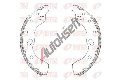 REMSA Brzdov pakny RMS 4639.00, RE 4639.00
