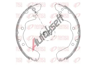REMSA Brzdov pakny RMS 4645.00, RE 4645.00