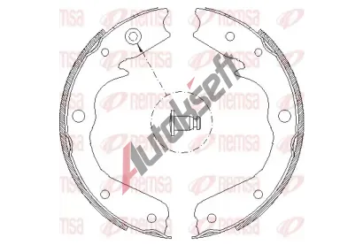 REMSA Brzdov elist, parkovac brzda RMS 4709.00, RE 4709.00