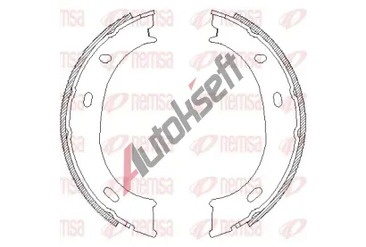 REMSA Brzdov� �elist, parkovac� brzda RMS 4710.01, RE 4710.01