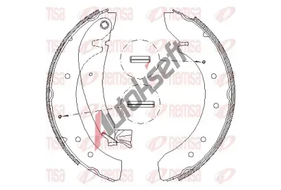 REMSA Brzdov� pakny RMS 4719.00, RE 4719.00
