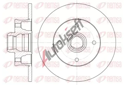 REMSA Brzdov kotou - 226 mm RMS 6024.00, RE 6024.00