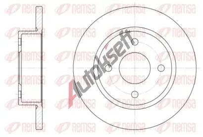 REMSA Brzdov kotou - 234 mm RMS 6047.00, 6047.00