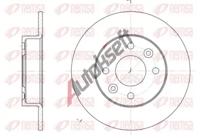 REMSA Brzdový kotouč - 238 mm RMS 6066.00, RE 6066.00  REMSA Brzdový kotouč - 238 mm RMS 6066.00, RE 6066.00