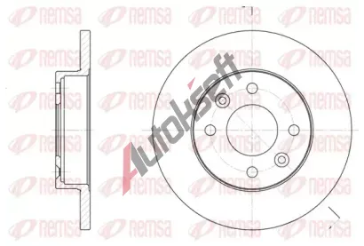 REMSA Brzdov kotou - 238 mm RMS 6067.00, RE 6067.00