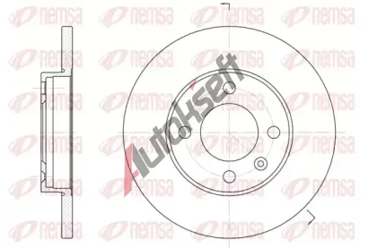 REMSA Brzdov kotou - 239 mm RMS 6088.01, RE 6088.01