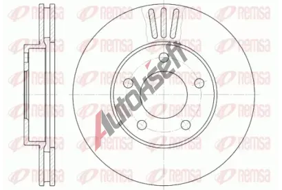REMSA Brzdov kotou - 278 mm RMS 61020.10, 61020.10
