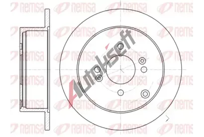 REMSA Brzdov kotou - 262 mm RMS 61024.00, 61024.00