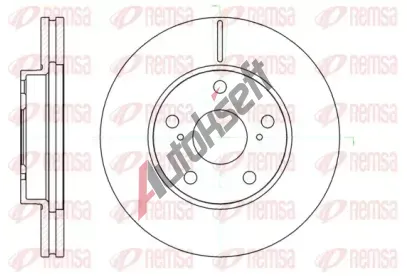 REMSA Brzdov kotou - 273 mm RMS 61043.10, 61043.10