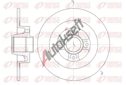 REMSA Brzdov kotou - 270 mm RE 61047.00, RMS 61047.00
