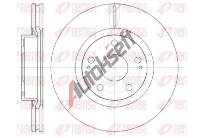 REMSA Brzdov kotou - 295 mm RMS 61050.10, RE 61050.10