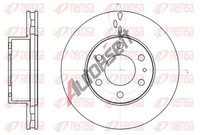 REMSA Brzdový kotouč - 300 mm RMS 61062.10, 61062.10 REMSA Brzdový kotouč - 300 mm RMS 61062.10, 61062.10