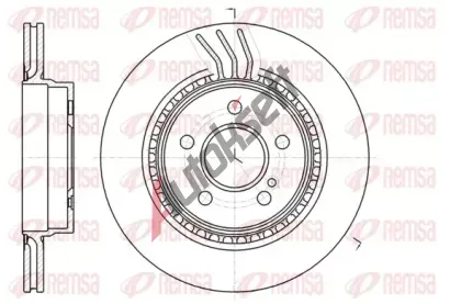 REMSA Brzdov kotou - 300 mm RMS 61071.10, 61071.10