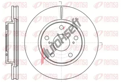 REMSA Brzdov� kotou� - 275 mm RE 61077.10, RMS 61077.10