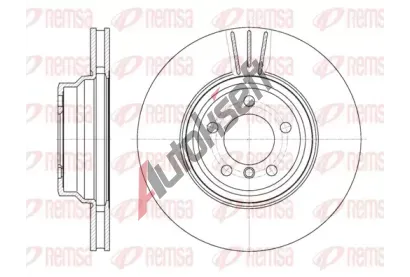 REMSA Brzdový kotouč - 348 mm RMS 61078.10, 61078.10 REMSA Brzdový kotouč - 348 mm RMS 61078.10, 61078.10