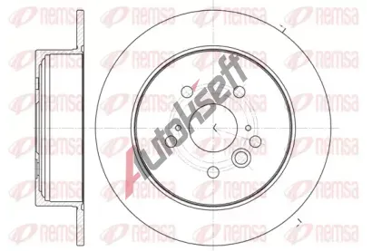 REMSA Brzdov kotou - 303 mm RMS 61089.00, 61089.00