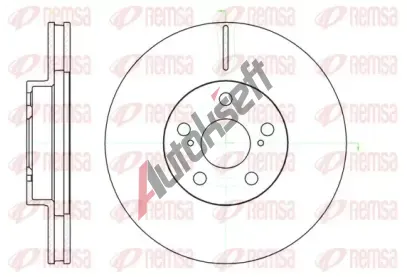 REMSA Brzdov kotou - 275 mm RMS 61093.10, 61093.10