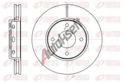 REMSA Brzdov kotou - 281 mm RE 61097.10, RMS 61097.10