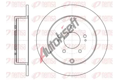 REMSA Brzdový kotouč - 302 mm RMS 61098.00, RE 61098.00 REMSA Brzdový kotouč - 302 mm RMS 61098.00, RE 61098.00