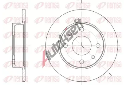 REMSA Brzdov kotou - 240 mm RMS 6110.00, RE 6110.00