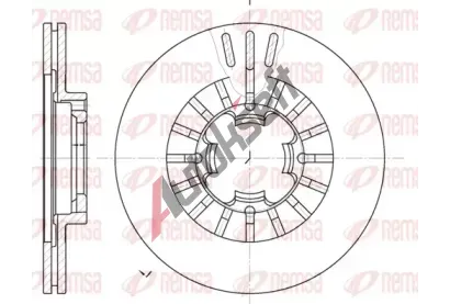 REMSA Brzdov kotou - 240 mm RMS 61109.10, 61109.10