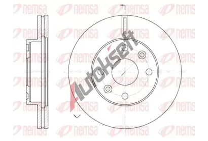 REMSA Brzdový kotouč - 235 mm RMS 61116.10, 61116.10 REMSA Brzdový kotouč - 235 mm RMS 61116.10, 61116.10