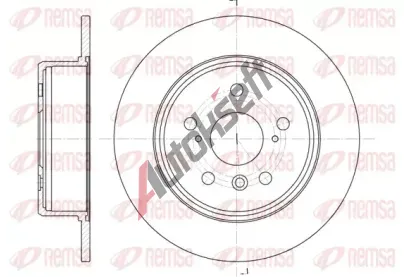 REMSA Brzdov kotou - 288 mm RMS 61128.00, RE 61128.00