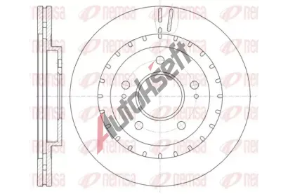 REMSA Brzdový kotouč - 285 mm RMS 61137.10, 61137.10 REMSA Brzdový kotouč - 285 mm RMS 61137.10, 61137.10