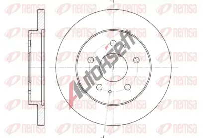 REMSA Brzdov kotou - 273 mm RMS 61143.00, 61143.00