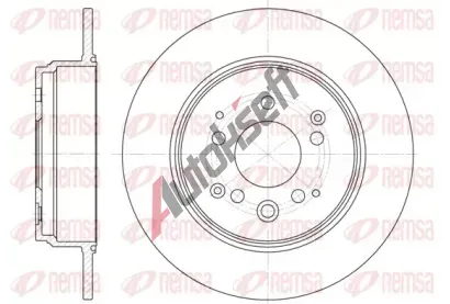 REMSA Brzdov kotou - 282 mm RMS 61157.00, 61157.00