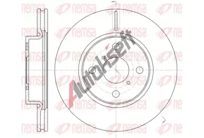 REMSA Brzdov kotou - 258 mm RMS 61169.10, RE 61169.10