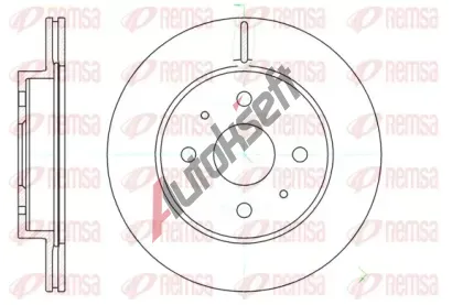 REMSA Brzdov kotou - 246 mm RMS 61190.10, 61190.10