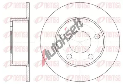 REMSA Brzdov kotou - 245 mm RMS 6121.00, 6121.00
