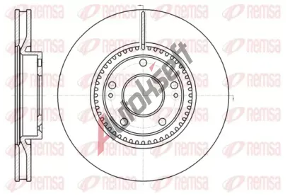 REMSA Brzdový kotouč - 299 mm RMS 61217.10, RE 61217.10  REMSA Brzdový kotouč - 299 mm RMS 61217.10, RE 61217.10
