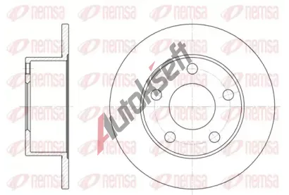 REMSA Brzdov kotou - 245 mm RMS 6123.00, RE 6123.00