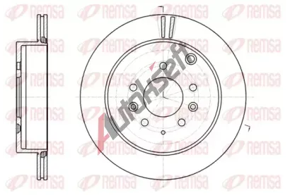 REMSA Brzdov kotou - 302 mm RMS 61237.10, 61237.10