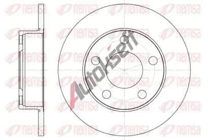 REMSA Brzdov kotou - 245 mm RMS 6124.00, 6124.00