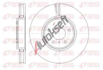REMSA Brzdov kotou - 320 mm RMS 61244.10, 61244.10