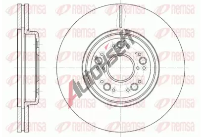 REMSA Brzdov kotou - 315 mm RMS 61252.10, 61252.10