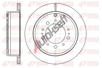 REMSA Brzdov kotou - 345 mm RMS 61257.10, 61257.10