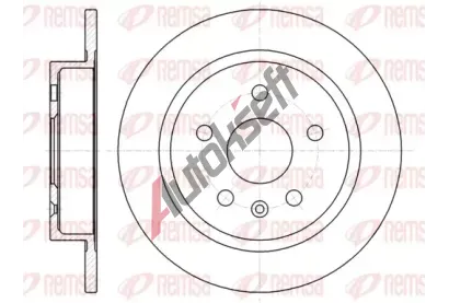 REMSA Brzdov� kotou� - 292 mm RMS 61279.00, 61279.00